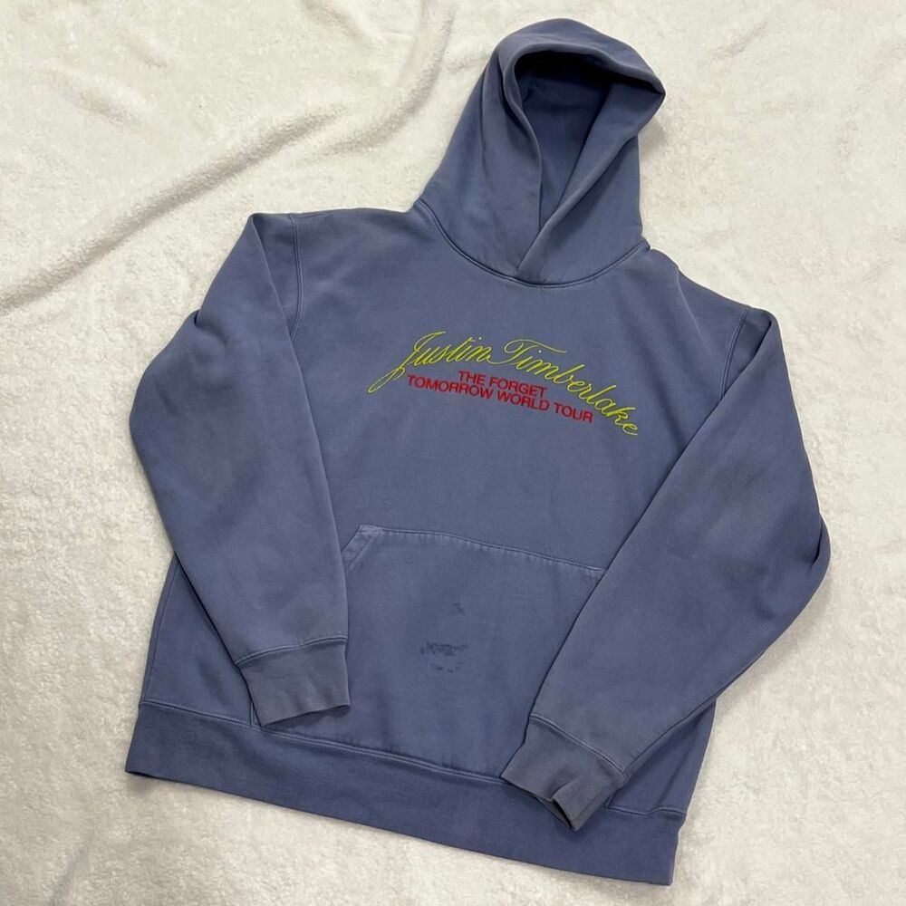 Unbranded Women's Blue and Purple Hoodie